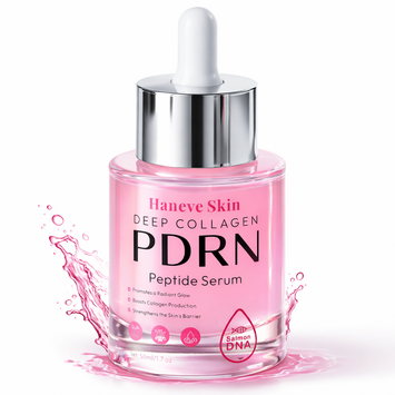 Deep Collagen PDRN Salmon DNA Peptide Serum with Niacinamide for Hydration, Barrier Support & Radiance – Smooth, Moisturized, Firm-Looking Skin – 50ml