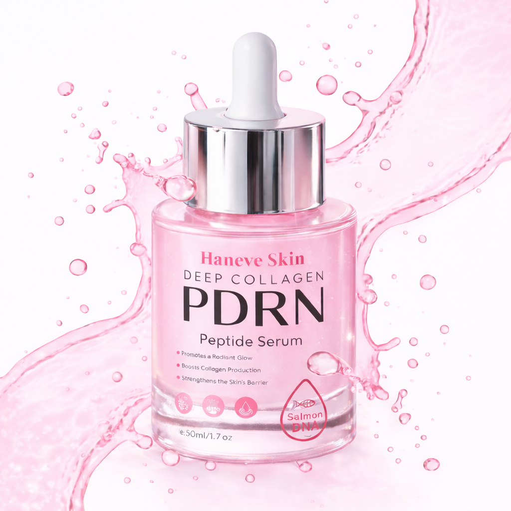 Deep Collagen PDRN Salmon DNA Peptide Serum with Niacinamide for Hydration, Barrier Support & Radiance – Smooth, Moisturized, Firm-Looking Skin – 50ml