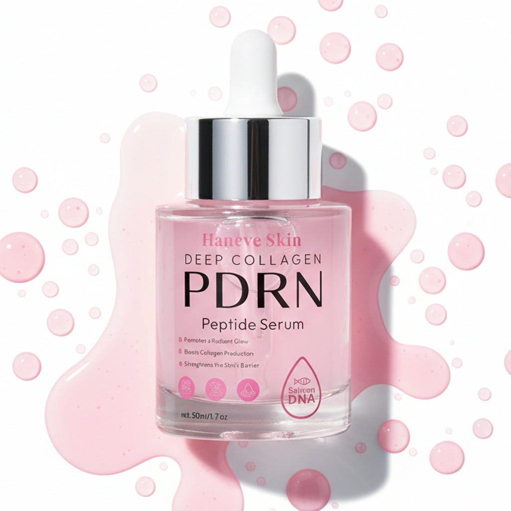 Deep Collagen PDRN Salmon DNA Peptide Serum with Niacinamide for Hydration, Barrier Support & Radiance – Smooth, Moisturized, Firm-Looking Skin – 50ml